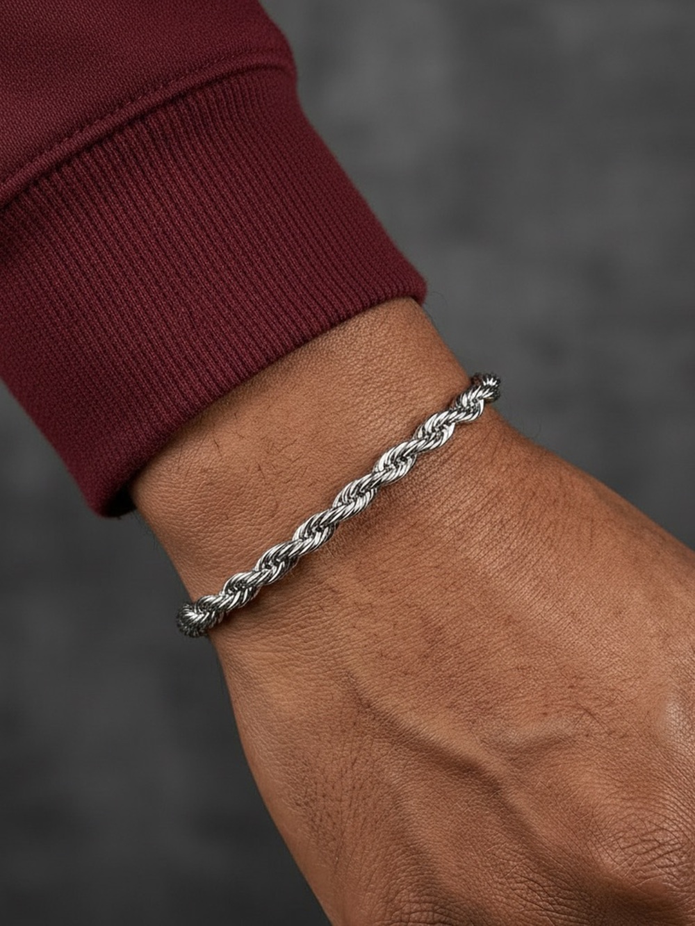 6mm Rope Bracelet - Picture 2 of 5